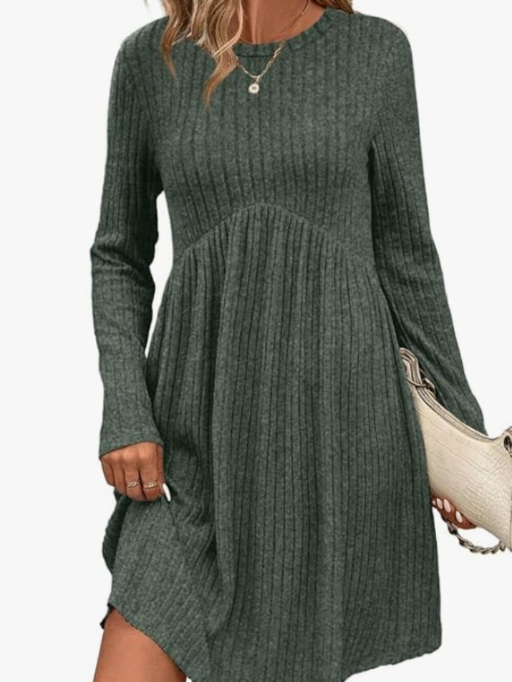 NWOT Ofeefan Long Sleeve Tunic Sweater Dress (2XL)